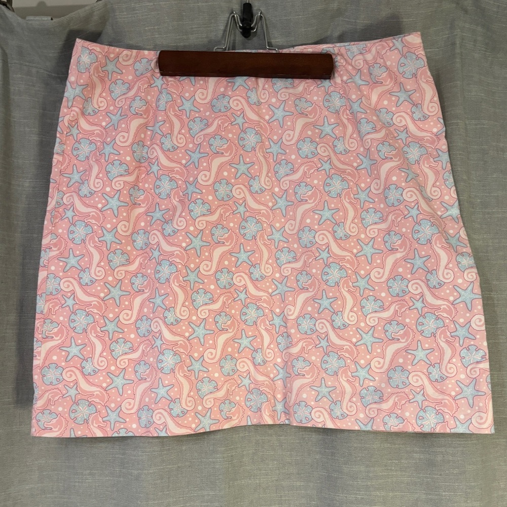 Vineyard Vines Seahorses & Starfish Mini Skirt
